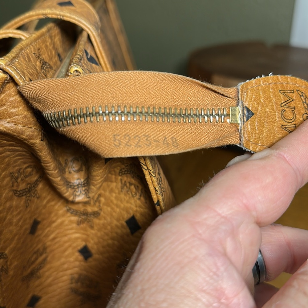 MCM Visetos Shopper Tote - Picture 12 of 17